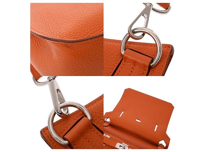 Hermès Hermes Jypsiere 34 Schultertasche Orange - Ansicht 9