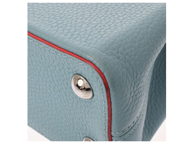 Borsa Louis Vuitton Capucines BB Blue - vista 7