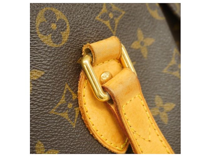 Borsa Louis Vuitton Monogram Palermo PM Marrone - vista 10