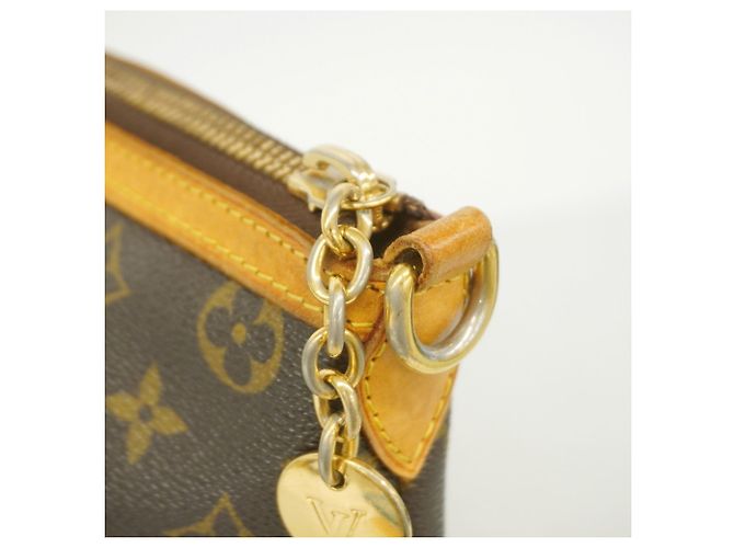 Borsa Louis Vuitton Monogram Palermo PM Marrone - vista 11