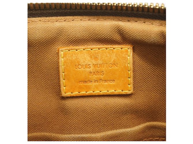 Borsa Louis Vuitton Monogram Palermo PM Marrone - vista 5