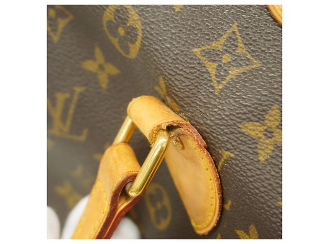 Borsa Louis Vuitton Monogram Palermo PM Marrone - vista 7