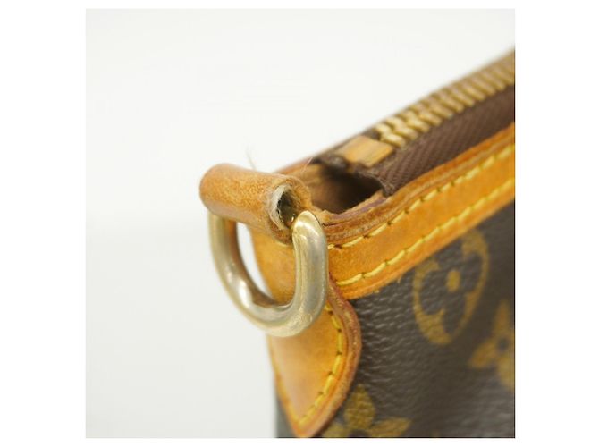 Borsa Louis Vuitton Monogram Palermo PM Marrone - vista 9