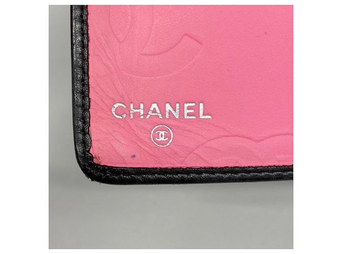 Cartera larga de cordero negro Cambon Chanel - vista 4