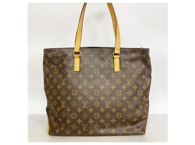 Borsa Tote Louis Vuitton Monogram Cabas Mezzo Marrone - vista 12