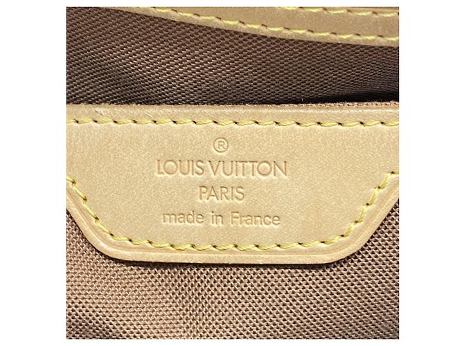 Borsa Tote Louis Vuitton Monogram Cabas Mezzo Marrone - vista 5