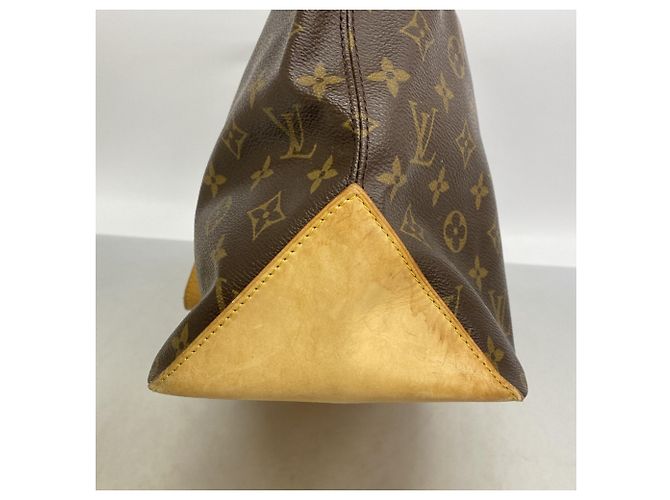 Borsa Tote Louis Vuitton Monogram Cabas Mezzo Marrone - vista 8
