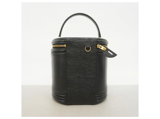 Borsa Louis Vuitton Epi Cannes Nero - vista 11