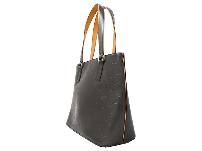 Borsa Louis Vuitton Monogram Mat Nero - vista 4