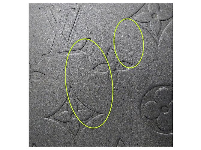 Borsa Louis Vuitton Monogram Mat Nero - vista 9