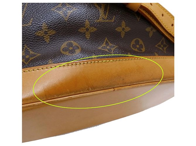 Montsouris Louis Vuitton Monogram Canvas Rucksack Braun - Ansicht 10