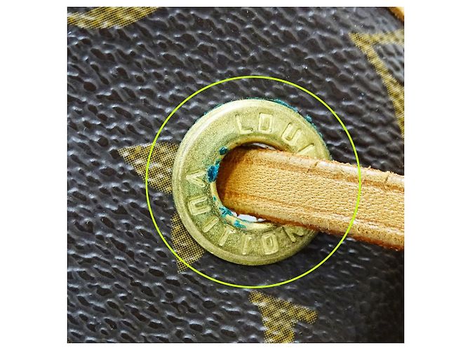 Montsouris Louis Vuitton Monogram Canvas Rucksack Braun - Ansicht 15