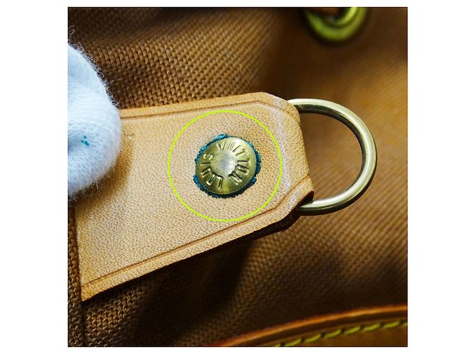 Montsouris Louis Vuitton Monogram Canvas Rucksack Braun - Ansicht 16