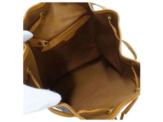 Montsouris Louis Vuitton Monogram Canvas Rucksack Braun - Ansicht 7