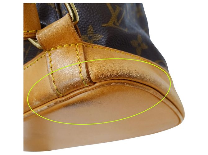 Montsouris Louis Vuitton Monogram Canvas Rucksack Braun - Ansicht 9
