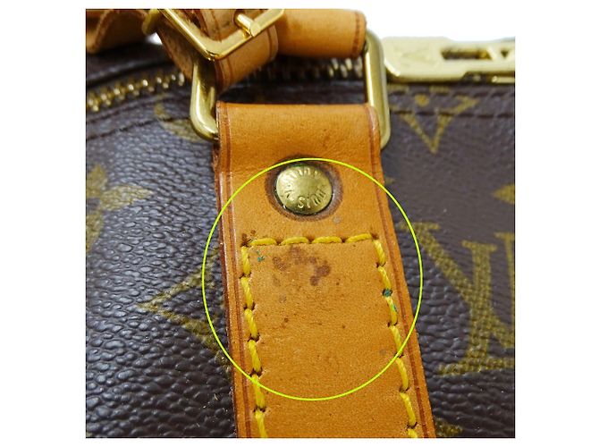 Borsa Boston in Canvas Monogram marrone Louis Vuitton - vista 10