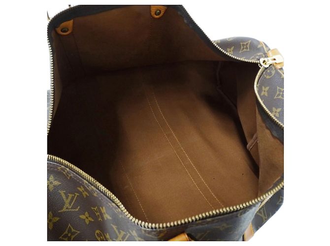 Borsa Boston in Canvas Monogram marrone Louis Vuitton - vista 5