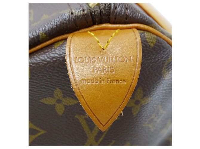 Borsa Boston in Canvas Monogram marrone Louis Vuitton - vista 6