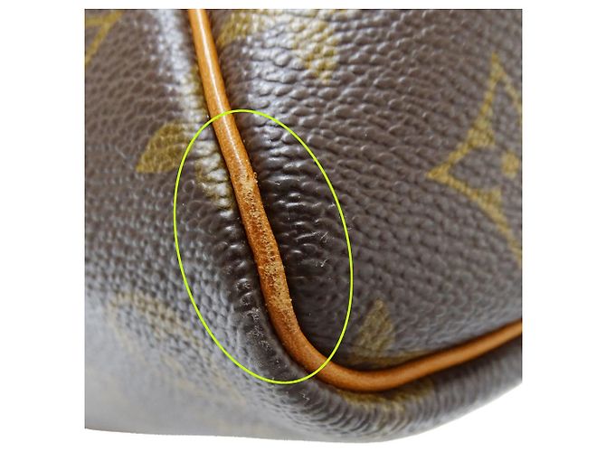 Borsa Boston in Canvas Monogram marrone Louis Vuitton - vista 7