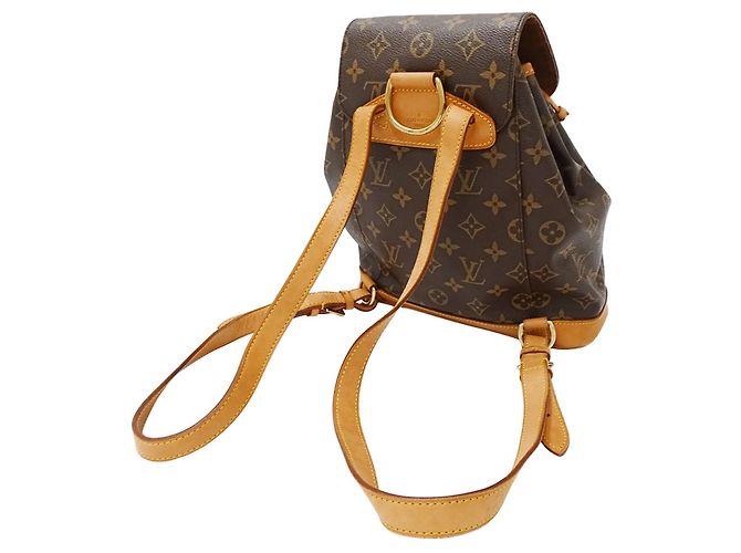 Louis Vuitton Women's Monogram Canvas Backpack Brown - view 5
