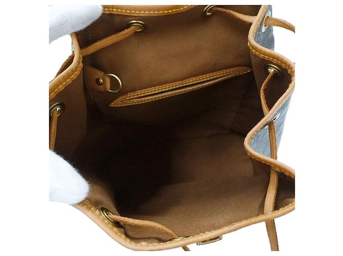 Louis Vuitton Women's Monogram Canvas Backpack Brown - view 7