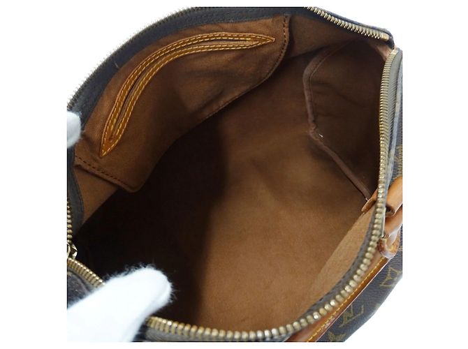 Borsa Louis Vuitton Monogram Canvas Speedy 30 Marrone - vista 5
