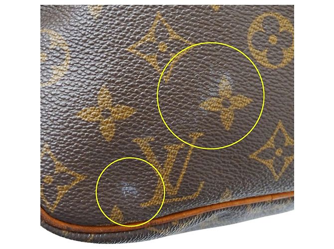 Borsa Louis Vuitton Monogram Canvas Speedy 30 Marrone - vista 8