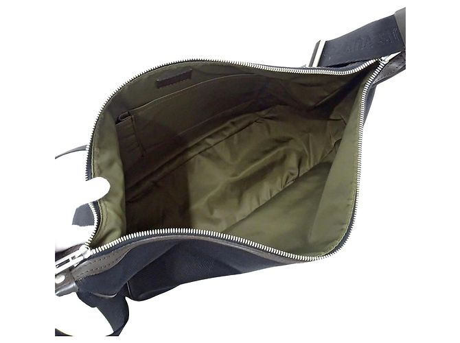 Borsa a tracolla da uomo Louis Vuitton Damier Geant Nero - vista 5