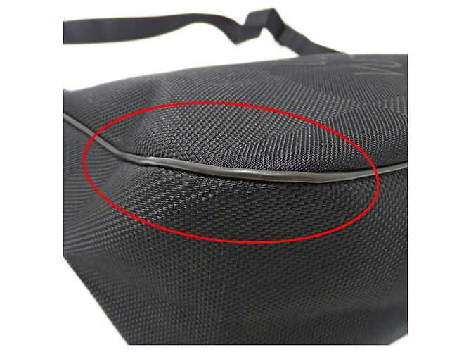 Borsa a tracolla da uomo Louis Vuitton Damier Geant Nero - vista 8