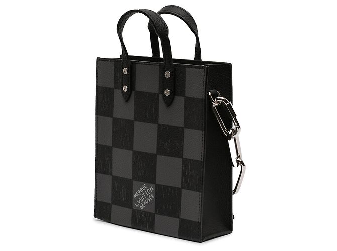 Louis Vuitton Sac Plat Damier Nero XS - vista 2