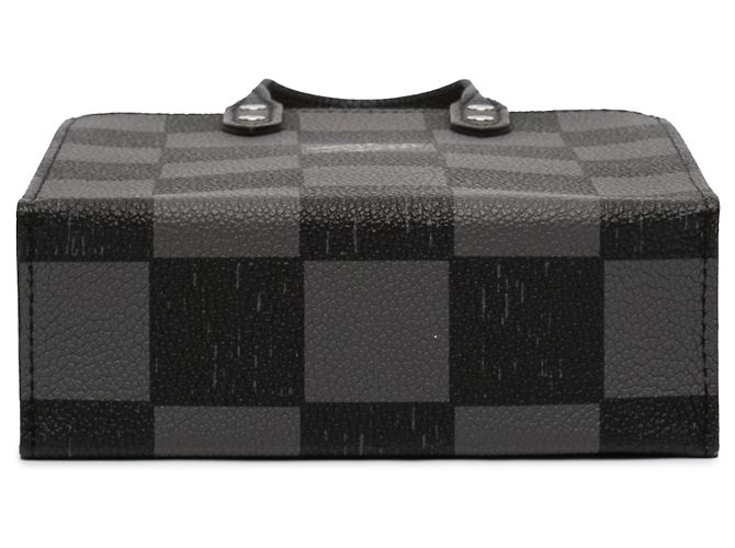Louis Vuitton Sac Plat Damier Nero XS - vista 3
