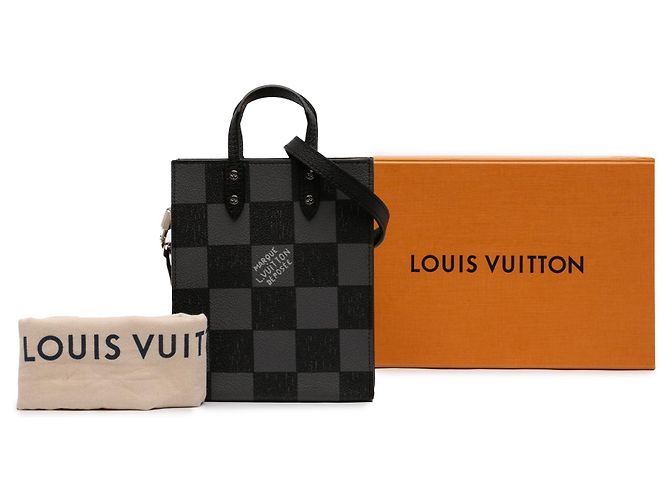 Louis Vuitton Sac Plat Damier Nero XS - vista 8