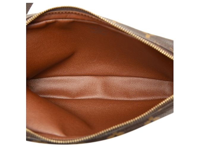 Louis Vuitton Pochette Marly Bandouliere Marrone Monogram - vista 4