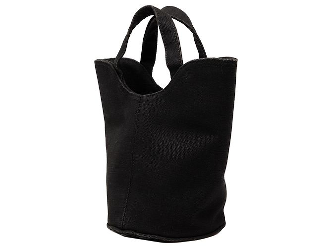 Tote Balenciaga Black Canvas Wave XS Negro - vista 2