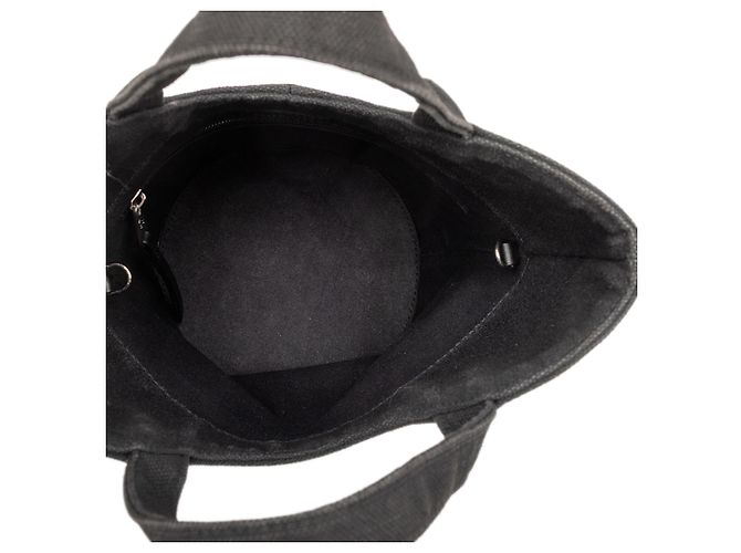 Tote Balenciaga Black Canvas Wave XS Negro - vista 4