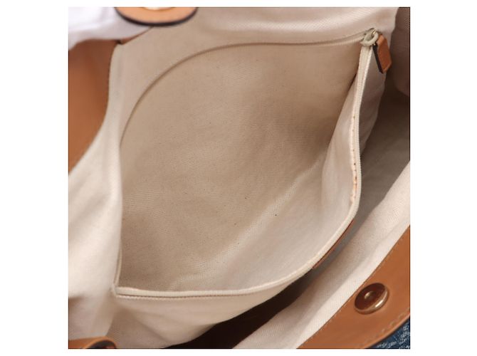 Gucci Sukey Tote aus blauem GG Denim, Größe Medium - Ansicht 4