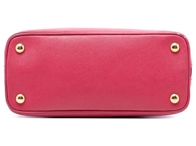 Borsa Prada Pink Small Saffiano Lux Promenade Rosa - vista 3