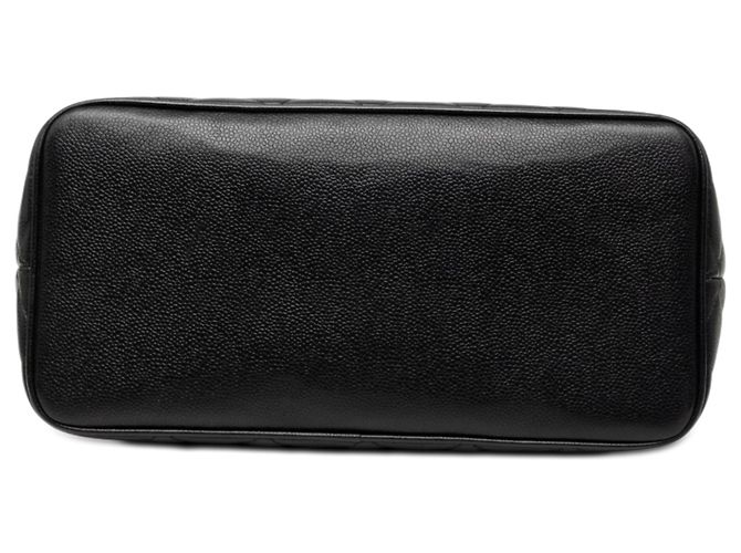 Chanel Black Caviar Medallion Tote Nero - vista 3