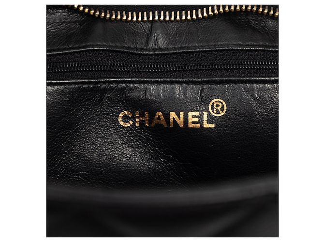 Chanel Black Caviar Medallion Tote Nero - vista 5