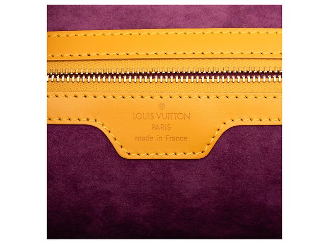 Louis Vuitton Yellow Epi Lussac Giallo - vista 5