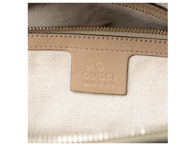 Borsa Gucci Beige Small GG Supreme Nice Dome - vista 6