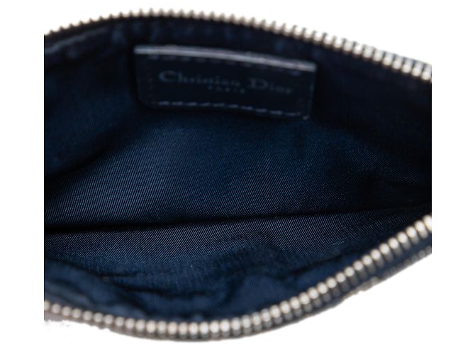 Pochette de muñeca en lona Diorissimo Blue Dior Trotter Azul Azul marino - vista 4