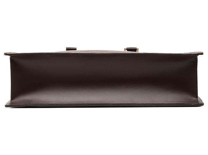 Louis Vuitton Borsa Venice Damier Ebene Marrone GM - vista 3