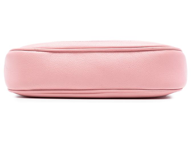 Borsa Aphrodite in pelle di vitello rosa di Gucci - vista 3