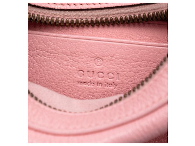 Borsa Aphrodite in pelle di vitello rosa di Gucci - vista 5