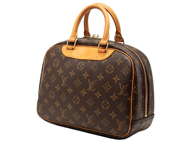 Louis Vuitton Marrone Monogram Trouville - vista 2