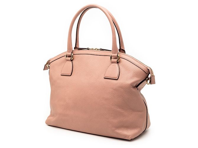 Borsa Gucci Pink Medium Calfskin GG Charm Dome Rosa - vista 2