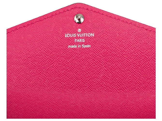 Cartera larga Sarah Epi rosa Louis Vuitton - vista 6