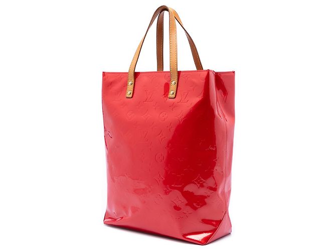 Louis Vuitton Red Monogram Vernis Reade MM Rouge - vue 2