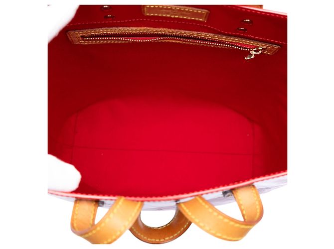 Louis Vuitton Red Monogram Vernis Reade MM Rouge - vue 4